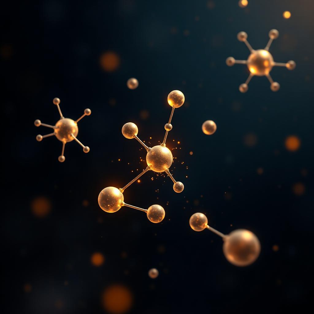 Molecular illustration of how Vigor Peak works in the body